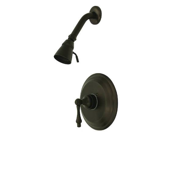 Kingston Brass Shower Faucet, 2, Wall Mount, Oil Rubbed Bronze KB3635ALSO - main